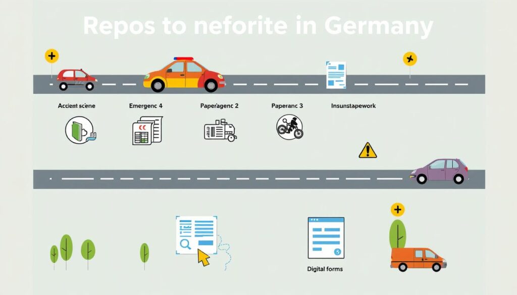 Procedura zgłoszenia kolizji w Niemczech