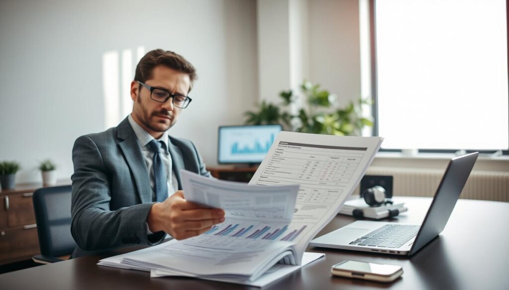 A professional setting showcasing a knowledgeable insurance adjuster in a modern office environment, engaged in a thorough evaluation of a claim document. The foreground features a confident individual in business attire, examining an open file with cost estimates and charts. In the middle, a desk cluttered with papers and a laptop displaying graphs, suggesting a detailed analysis of insurance costs. The background includes a large window with natural light pouring in, illuminating the scene and creating a focused atmosphere. The overall mood is serious and meticulous, emphasizing the importance of properly assessing disputed insurance positions. Soft lighting enhances the professionalism of the space, while a slight depth of field draws attention to the adjuster's intense focus on the documents. A professional setting showcasing a knowledgeable insurance adjuster in a modern office environment, engaged in a thorough evaluation of a claim document. The foreground features a confident individual in business attire, examining an open file with cost estimates and charts. In the middle, a desk cluttered with papers and a laptop displaying graphs, suggesting a detailed analysis of insurance costs. The background includes a large window with natural light pouring in, illuminating the scene and creating a focused atmosphere. The overall mood is serious and meticulous, emphasizing the importance of properly assessing disputed insurance positions. Soft lighting enhances the professionalism of the space, while a slight depth of field draws attention to the adjuster's intense focus on the documents.